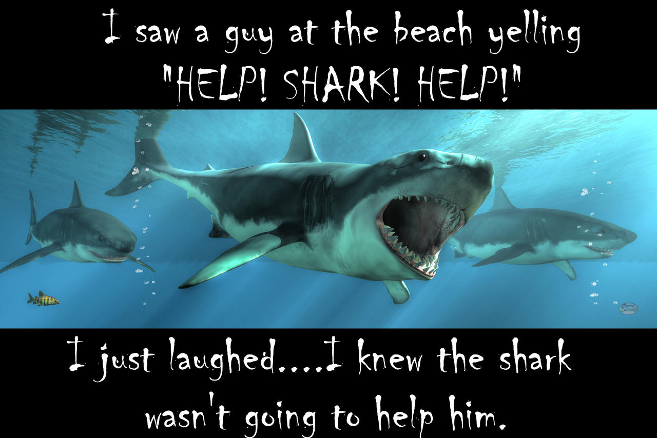 Sharks Needing Help Help Shark Help by deskridge on DeviantArt