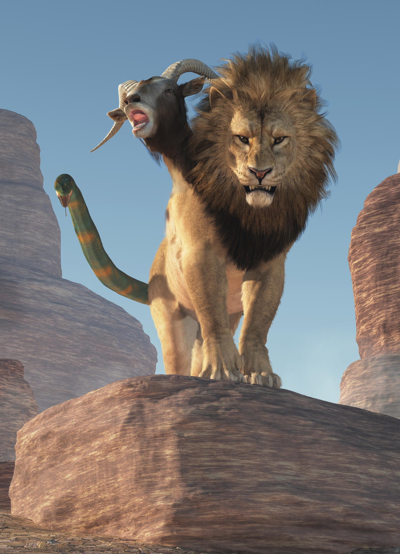 Chimera by deskridge on DeviantArt