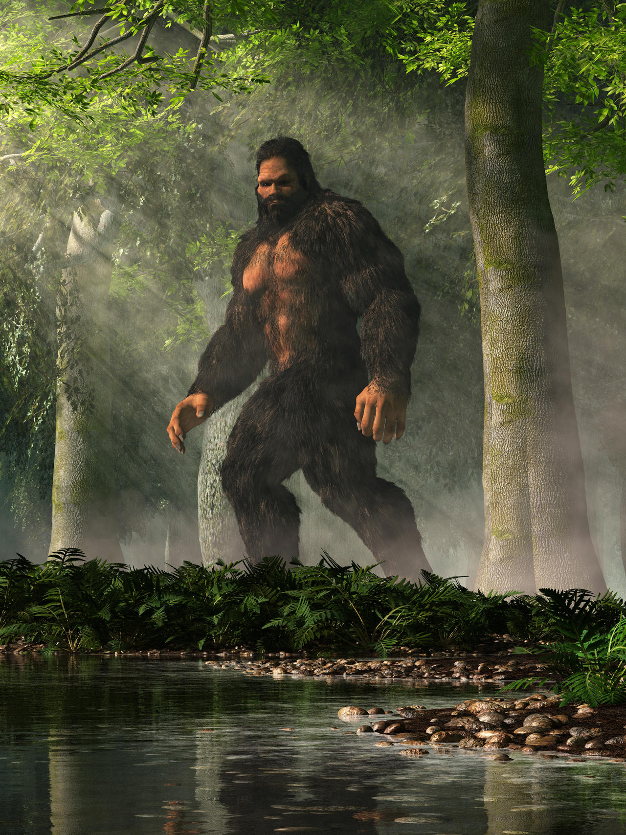 Bigfoot Hunt by gkn86 on DeviantArt