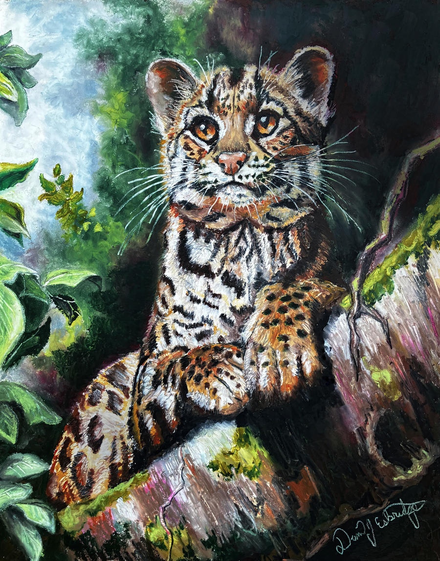 Abstract Ocelot Ocelot by deskridge on DeviantArt