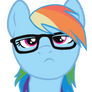 Hipster Rainbow Dash