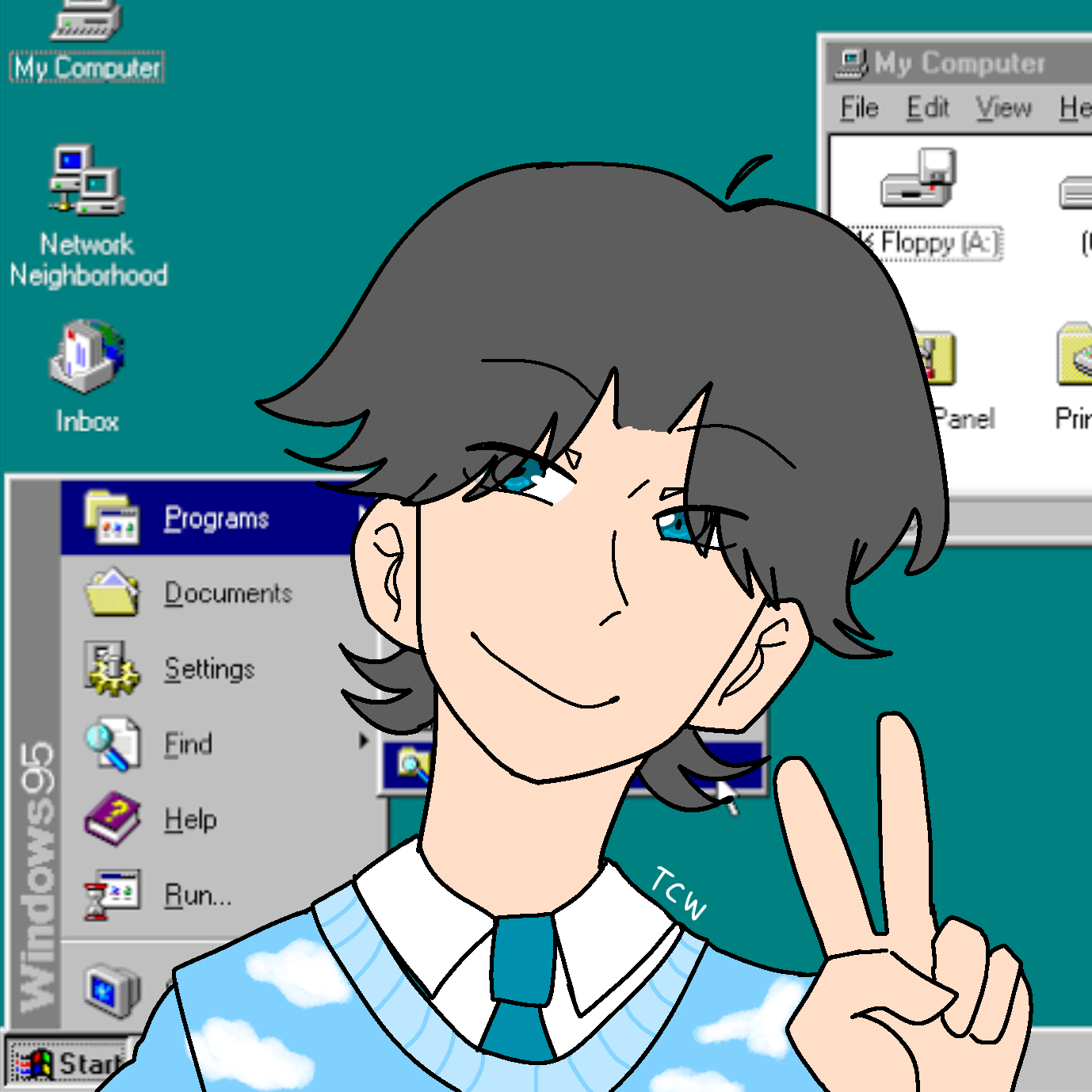 Windows 95 by Siliconvaniaa on DeviantArt