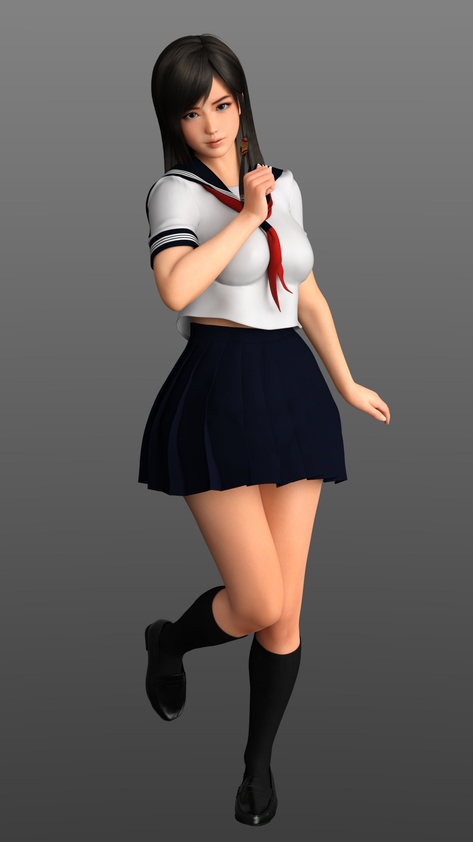 Kokoro Schoolgirl Series By Necriseye On Deviantart 