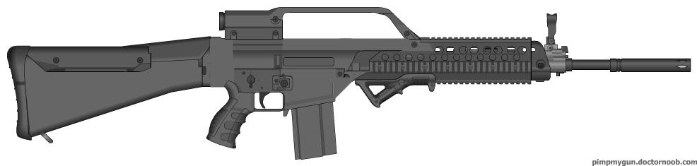 Experimental Conventional Assault Rifle by MisterArtMaster101 on DeviantArt