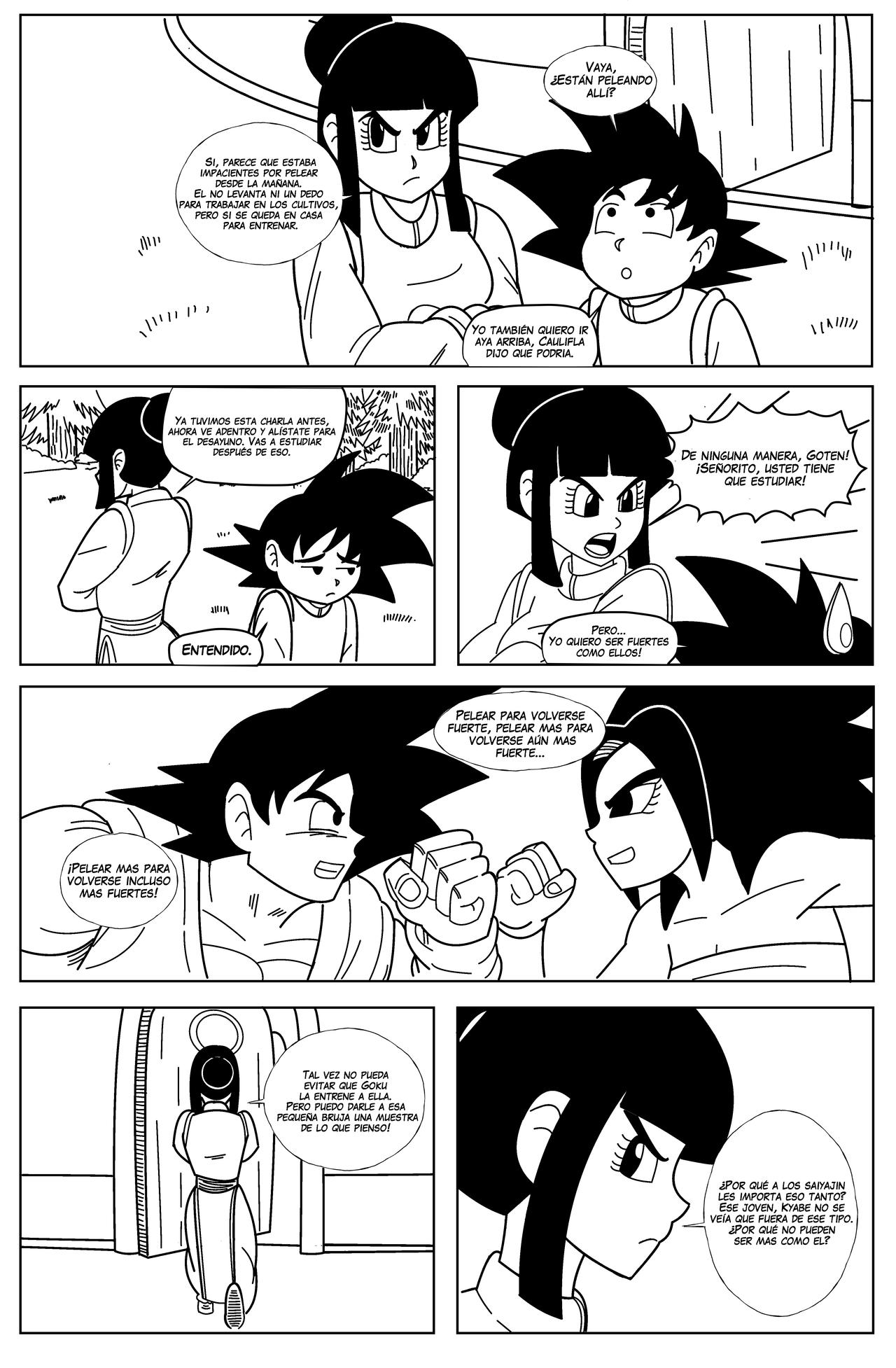 Dragonball:GTH(A Goku X Caulifla Story)ESPANOLP103 by chumpchangedraws on  DeviantArt