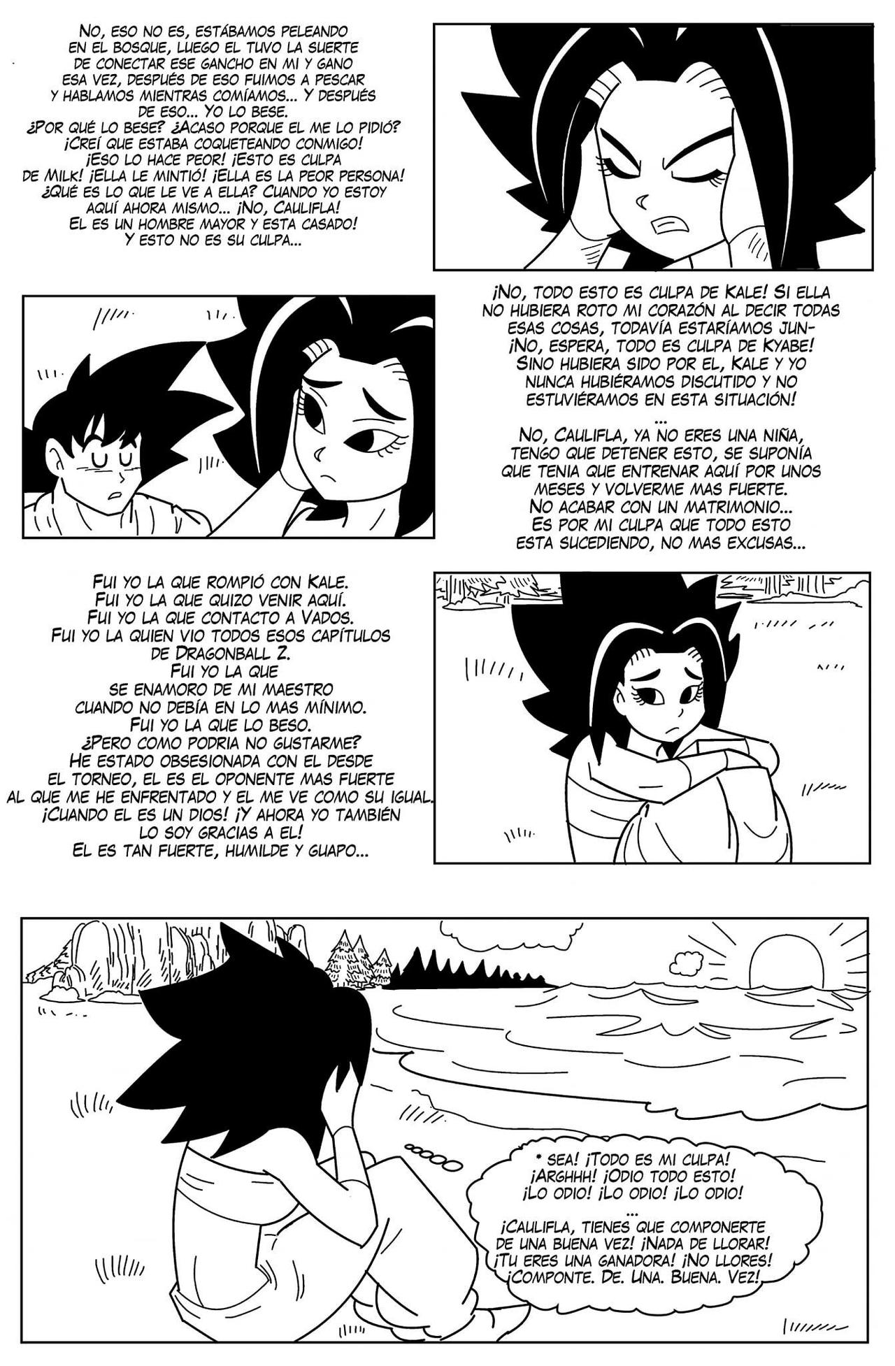 DragonBall:GTH(A Goku X Caulifla Story)ESPANOLP144 by chumpchangedraws on  DeviantArt
