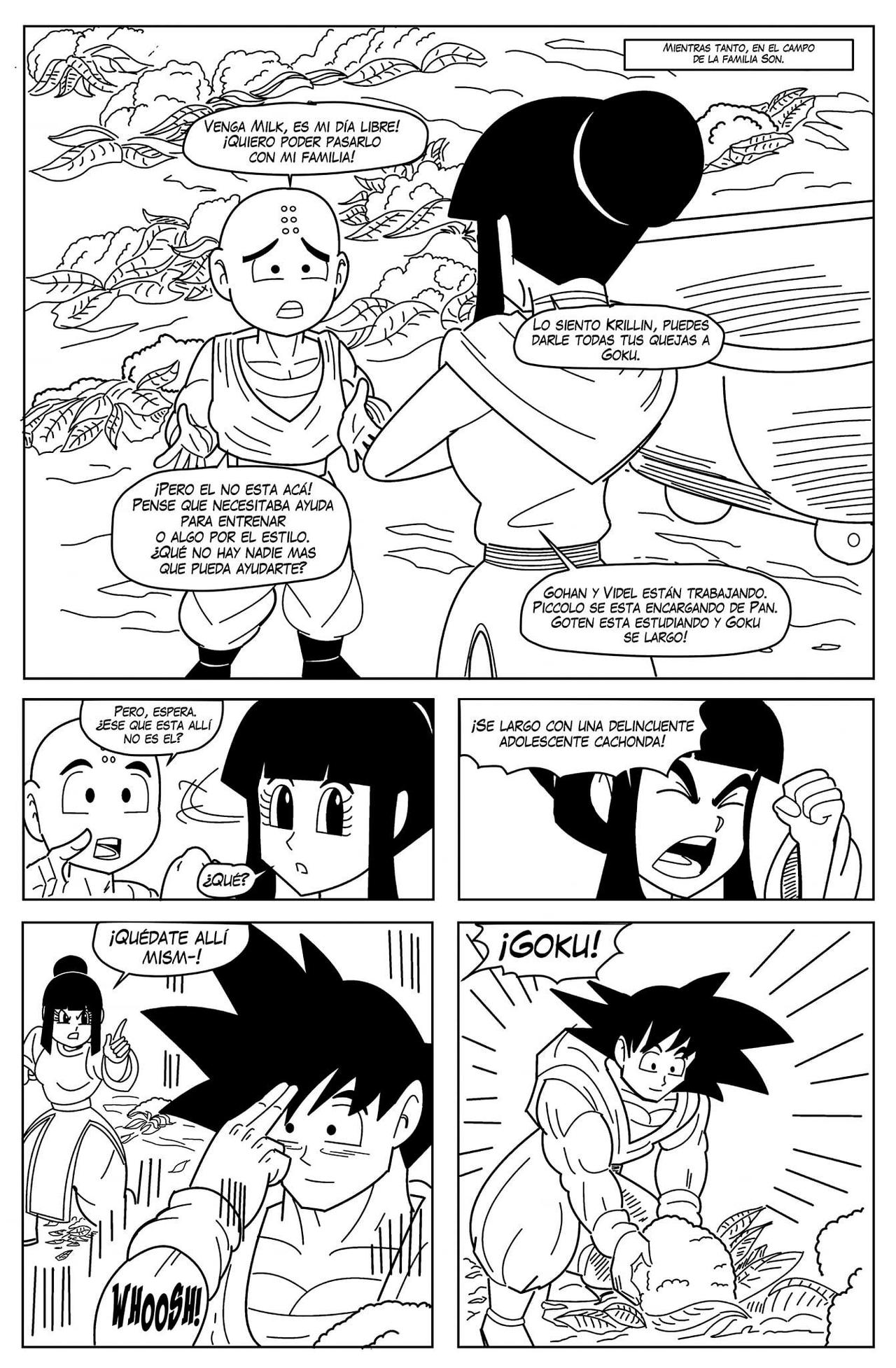 DragonBall:GTH(A Goku X Caulifla Story)ESPANOLP146 by chumpchangedraws on  DeviantArt