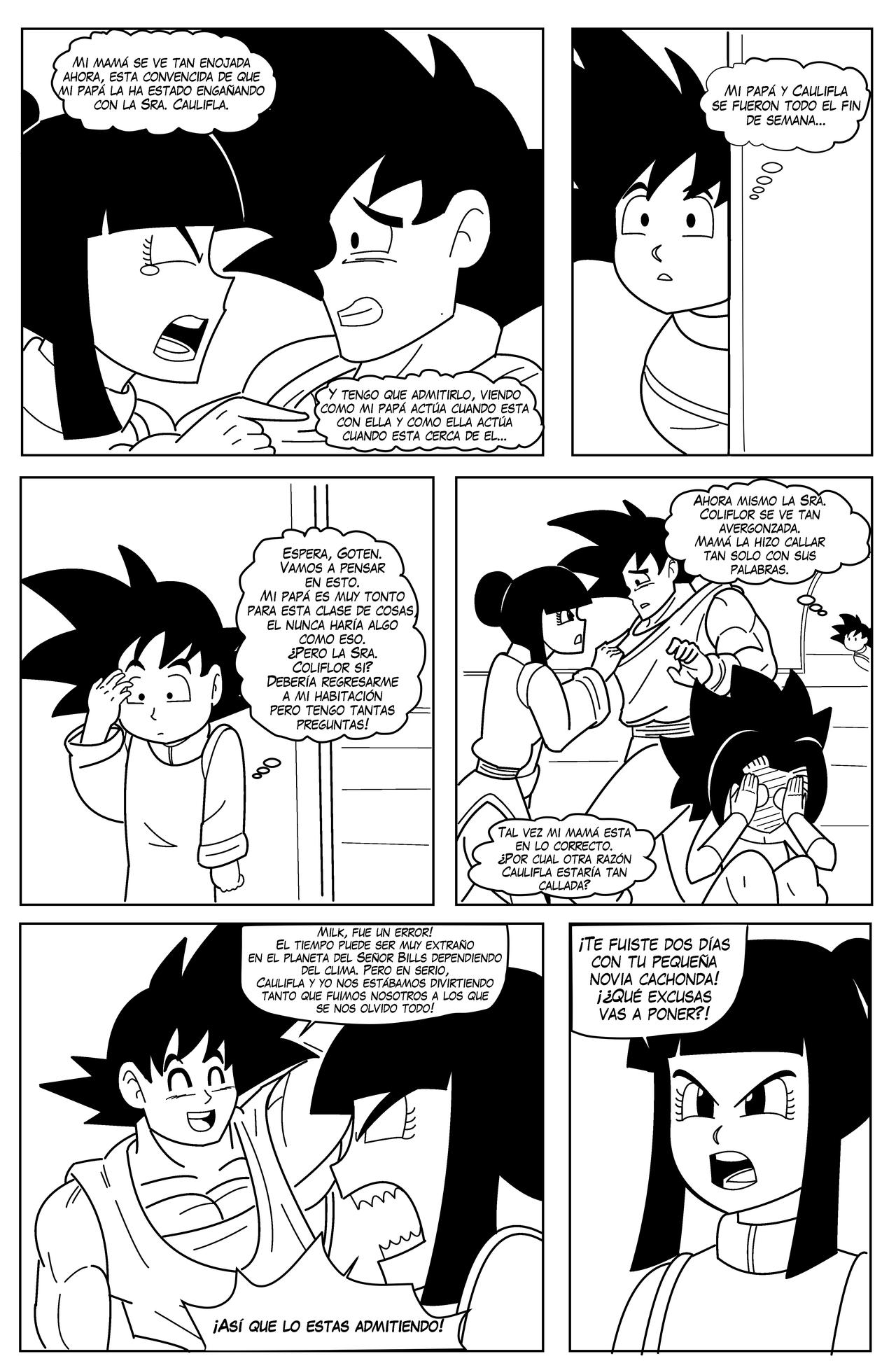 DragonBall:GTH(A Goku X Caulifla Story)ESPANOLP185 by chumpchangedraws on  DeviantArt
