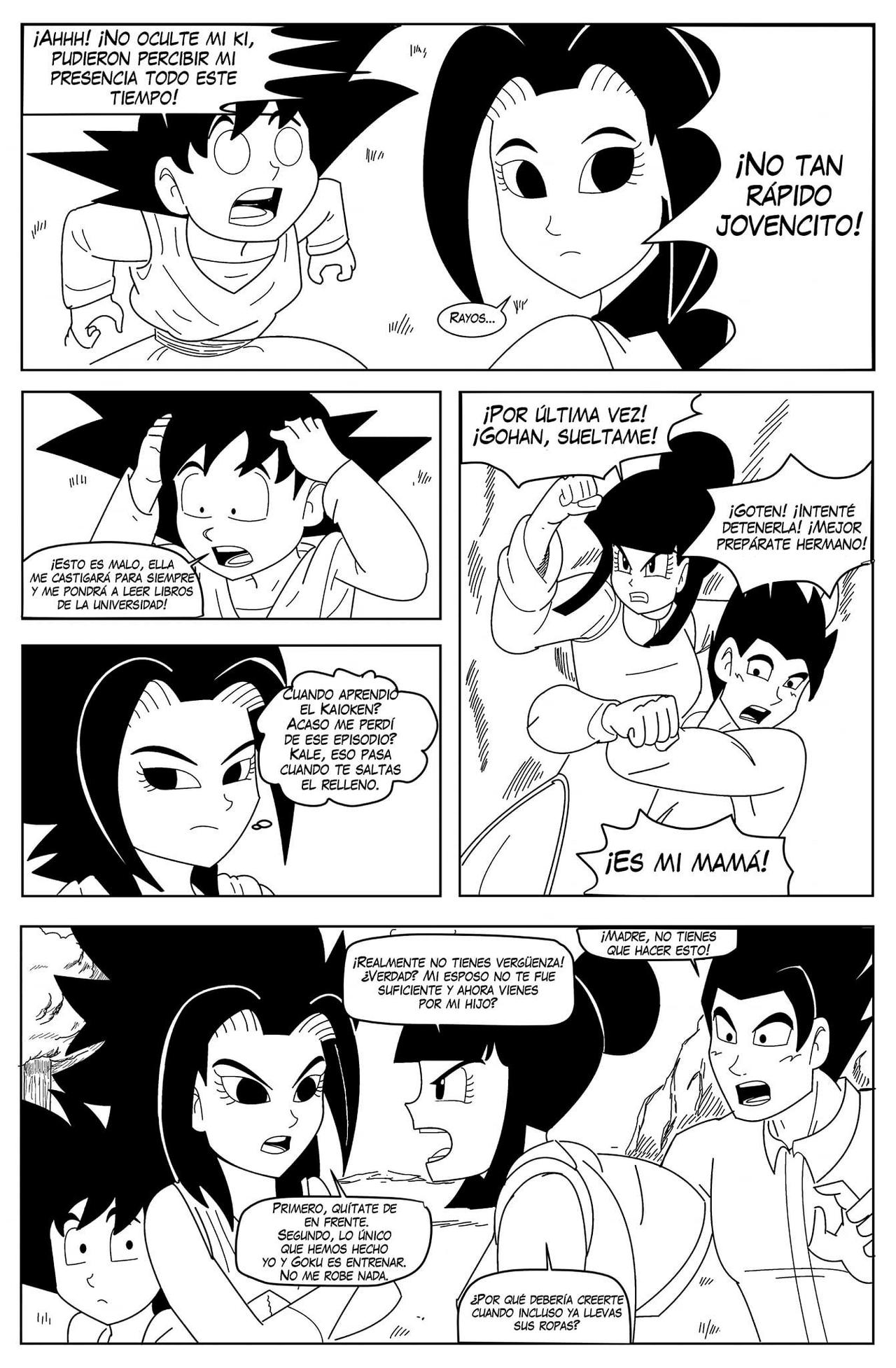 DragonBall:GTH(A Goku X Caulifla Story)ESPANOLP218 by chumpchangedraws on  DeviantArt