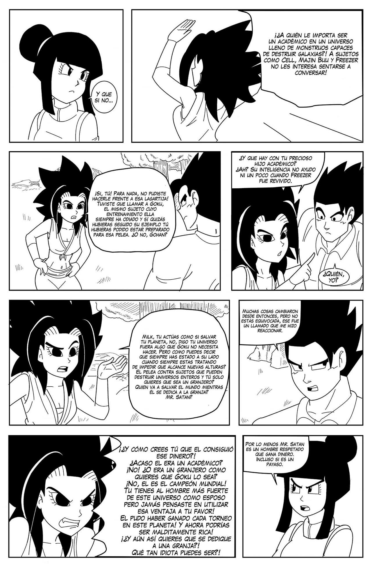DragonBall:GTH(A Goku X Caulifla Story)ESPANOLP221 by chumpchangedraws on  DeviantArt