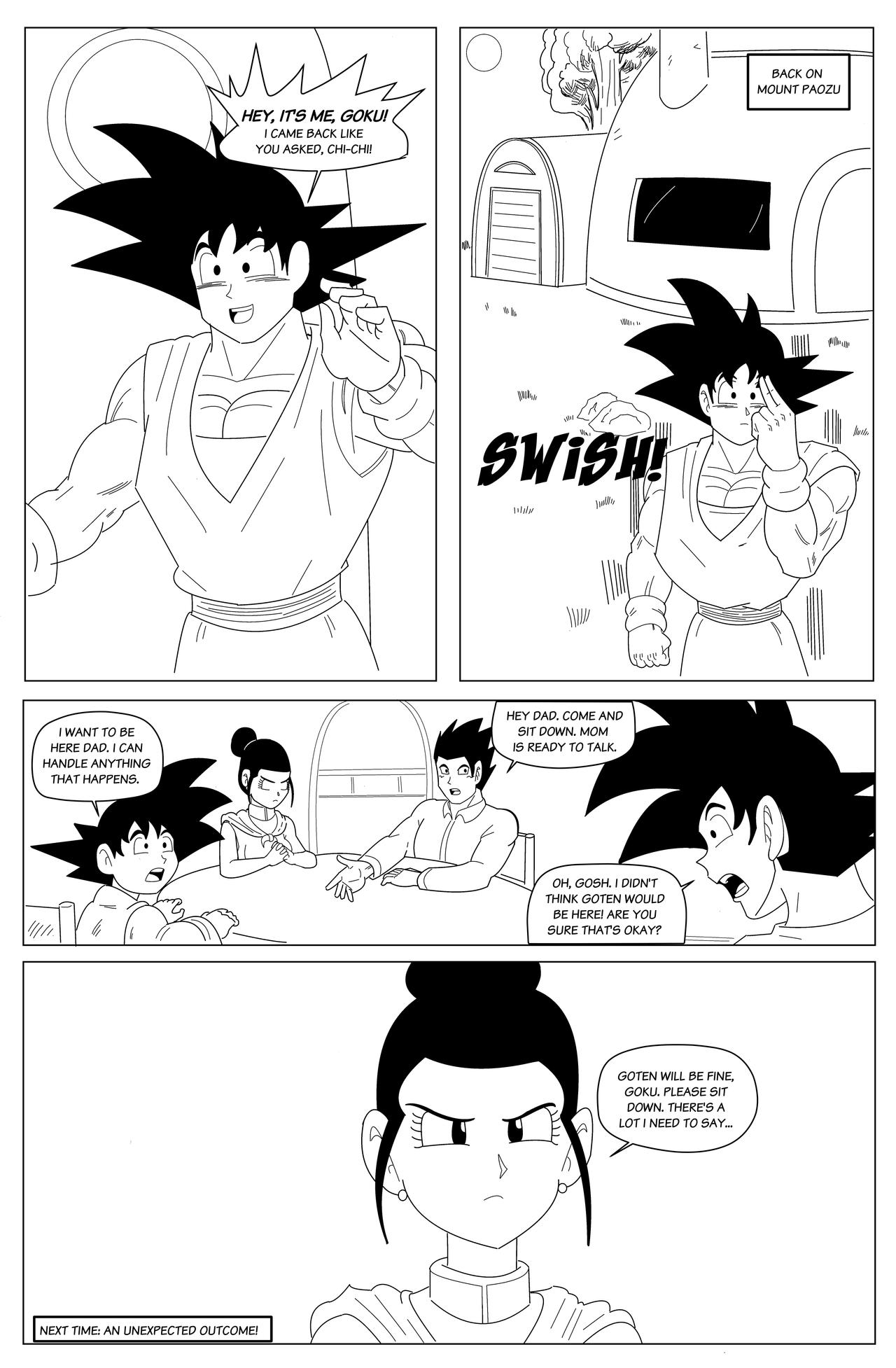 Dragon Ball GTH (a Goku x Caulifla story)CH18P14 by chumpchangedraws