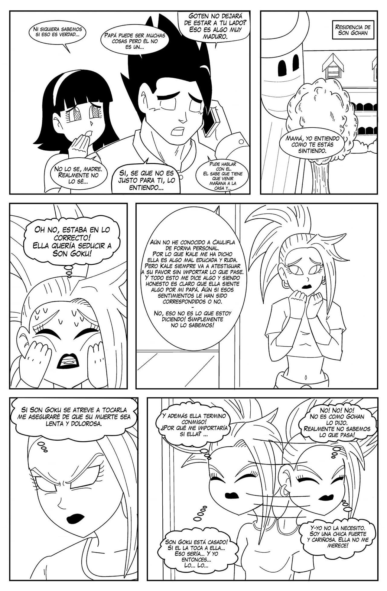 DragonBall-GTH(A Goku X Caulifla Story)ESPANOLP230 by chumpchangedraws on  DeviantArt
