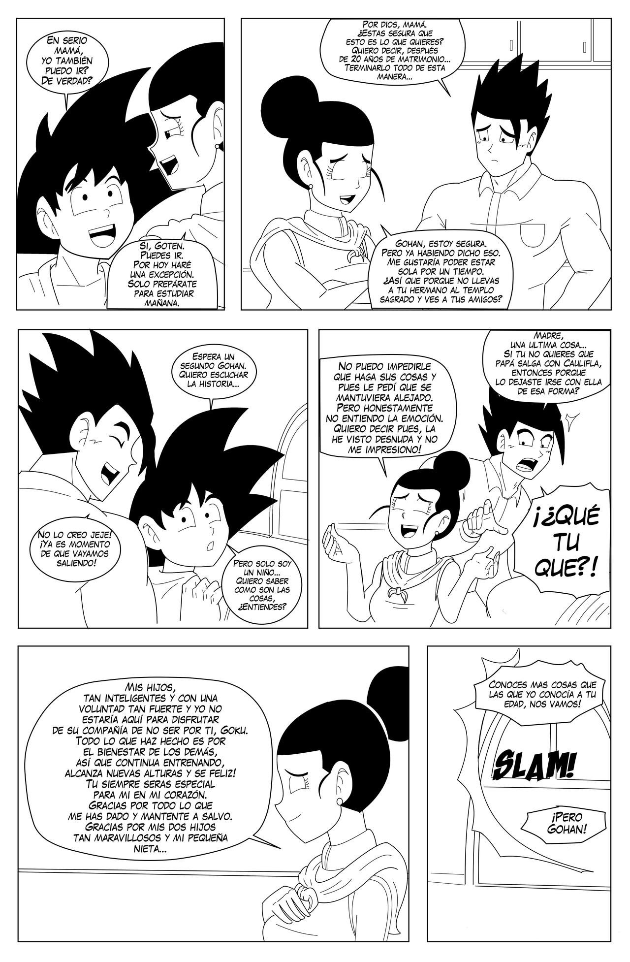 DragonBall-GTH(A Goku X Caulifla Story)ESPANOLP264 by chumpchangedraws on  DeviantArt