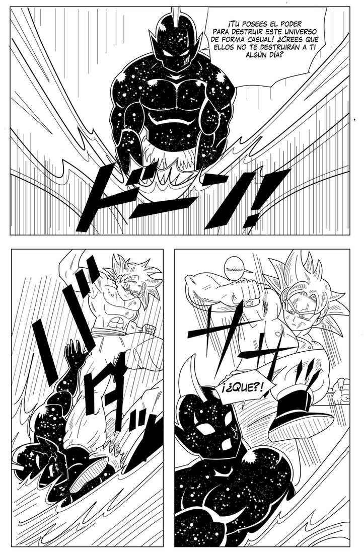DragonBallGTH(A Goku X Caulifla Story)ESPANOLP374 by chumpchangedraws
