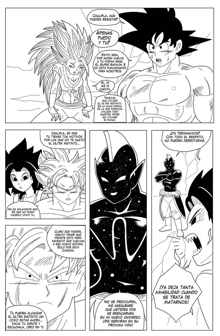 DragonBall-GTH(A Goku X Caulifla Story)ESPANOLP370 by chumpchangedraws on  DeviantArt
