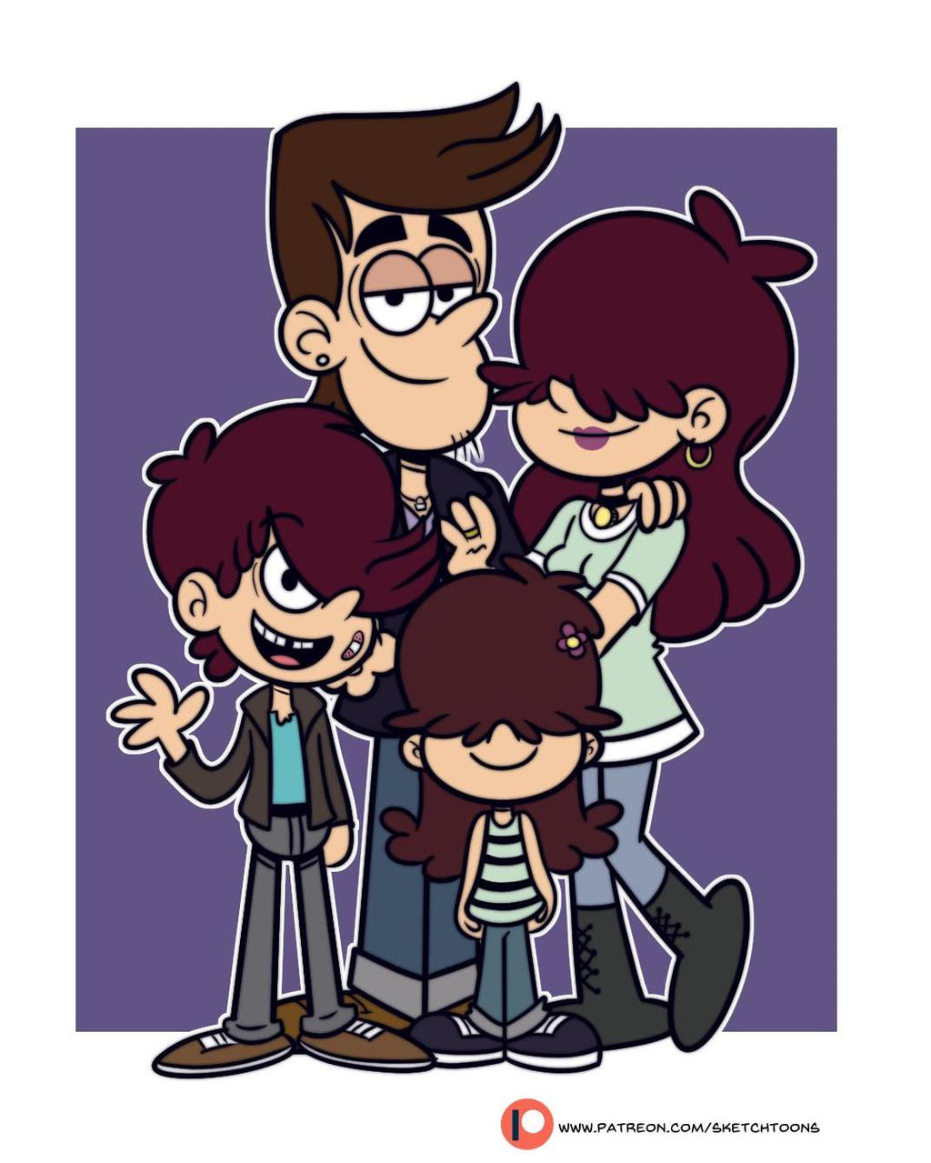 George Ruth Dad George and Ruth Family by sketch-toon on DeviantArt
