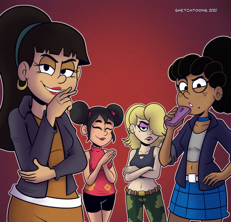 Deviantart Bad Characters Bad Girls by sketch-toon on DeviantArt