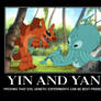 Yin And Yang Motivational Poster