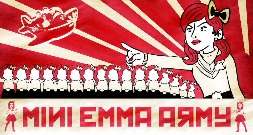 Emma Army The Mini Emma Army by Dillonquador on DeviantArt