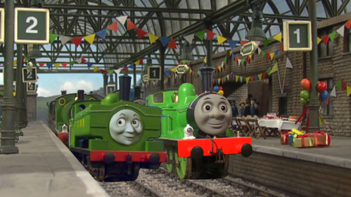 Duck And Oliver In Thomas And The Birthday Picnic By Aidenkwon100 On duck-and-oliver-in-thomas-and-the-birthday-picnic-by-aidenkwon100-on