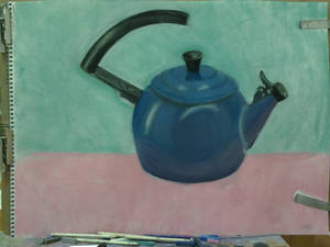 finished teapot