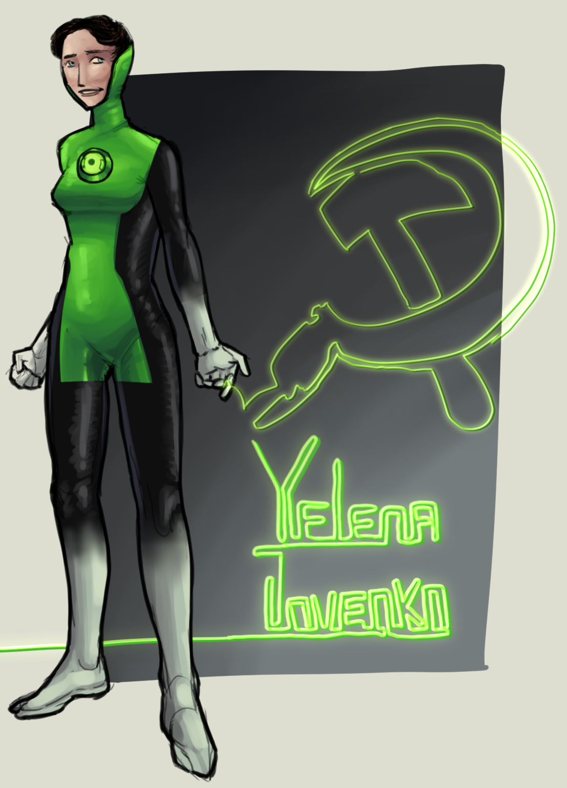 Green Lantern Suit by milkydraws8 on DeviantArt