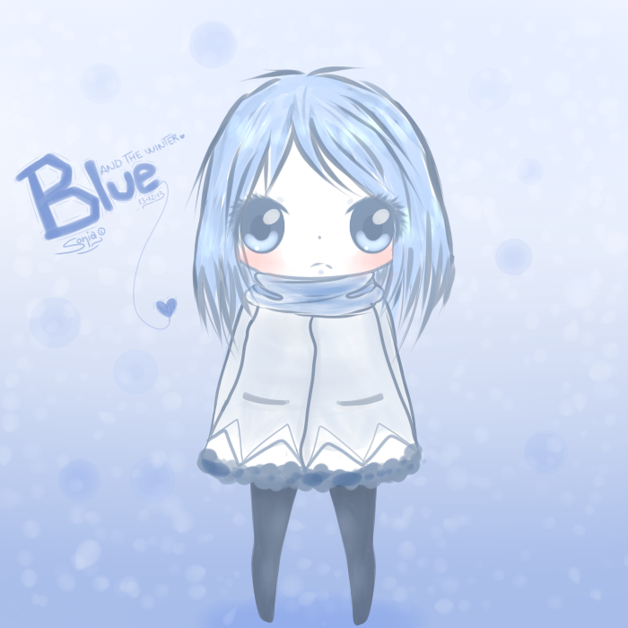 Blue AND THE WINTER