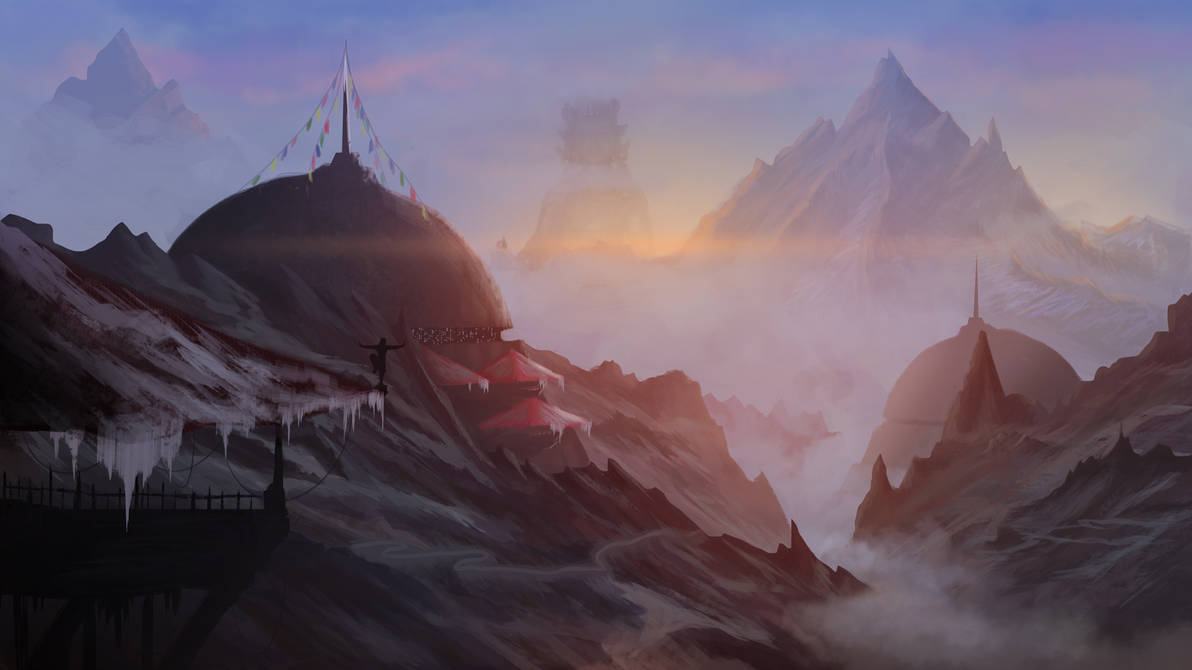 Stupa by APcreativedrawing on DeviantArt