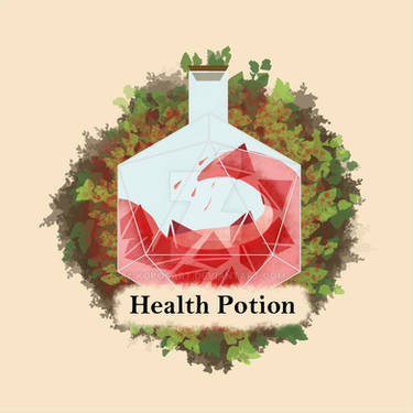 Health Potion by Wontkins on DeviantArt