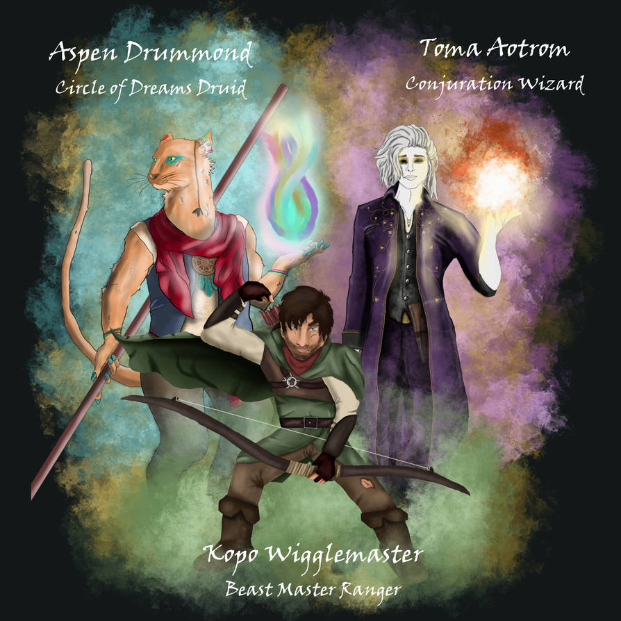 My Characters labelled gold by KoposArt on DeviantArt
