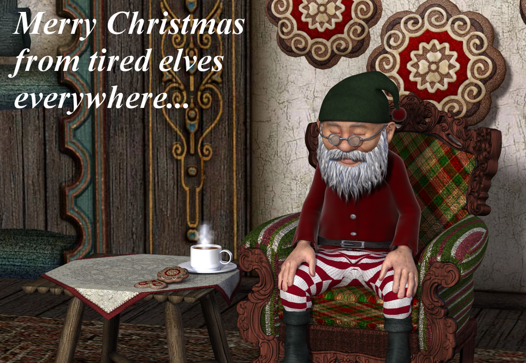 Hyperactive Elf Tired Elf by lemonade8 on DeviantArt