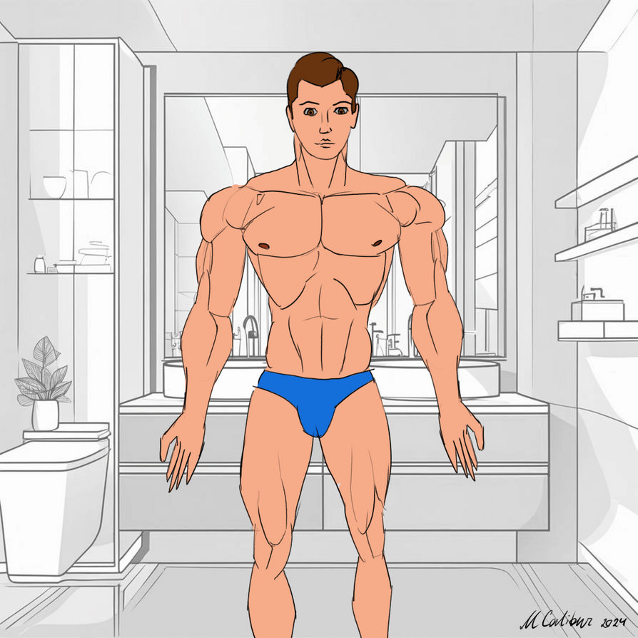Muscle Growth Animation by MCalibur on DeviantArt