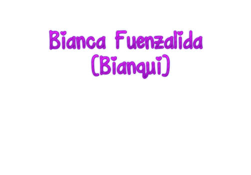 Texto 'Jpg' para Bianca Fuezalida