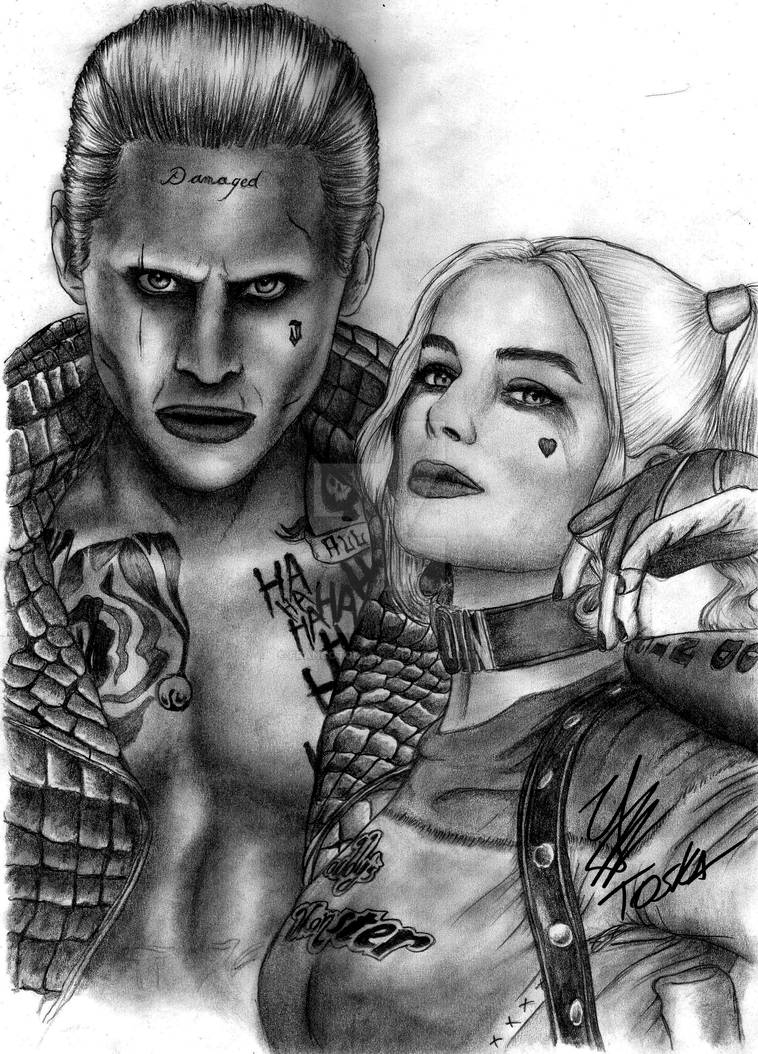 Suicide Squad Joker And Harley Quinn Fan Art By Francotoska On Deviantart Suicide Squad Joker And Harley Quinn Fan Art By Francotoska On Deviantart