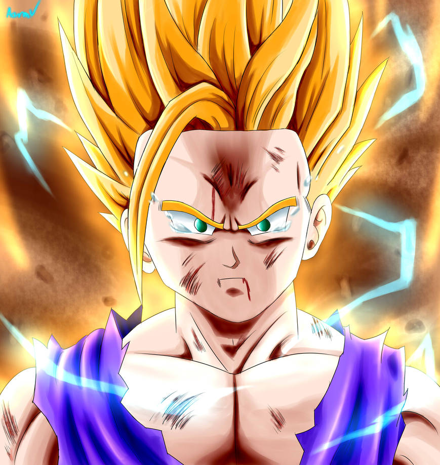 Dragon Ball Z: Gohan's Rage by Emuleel-Arts on DeviantArt