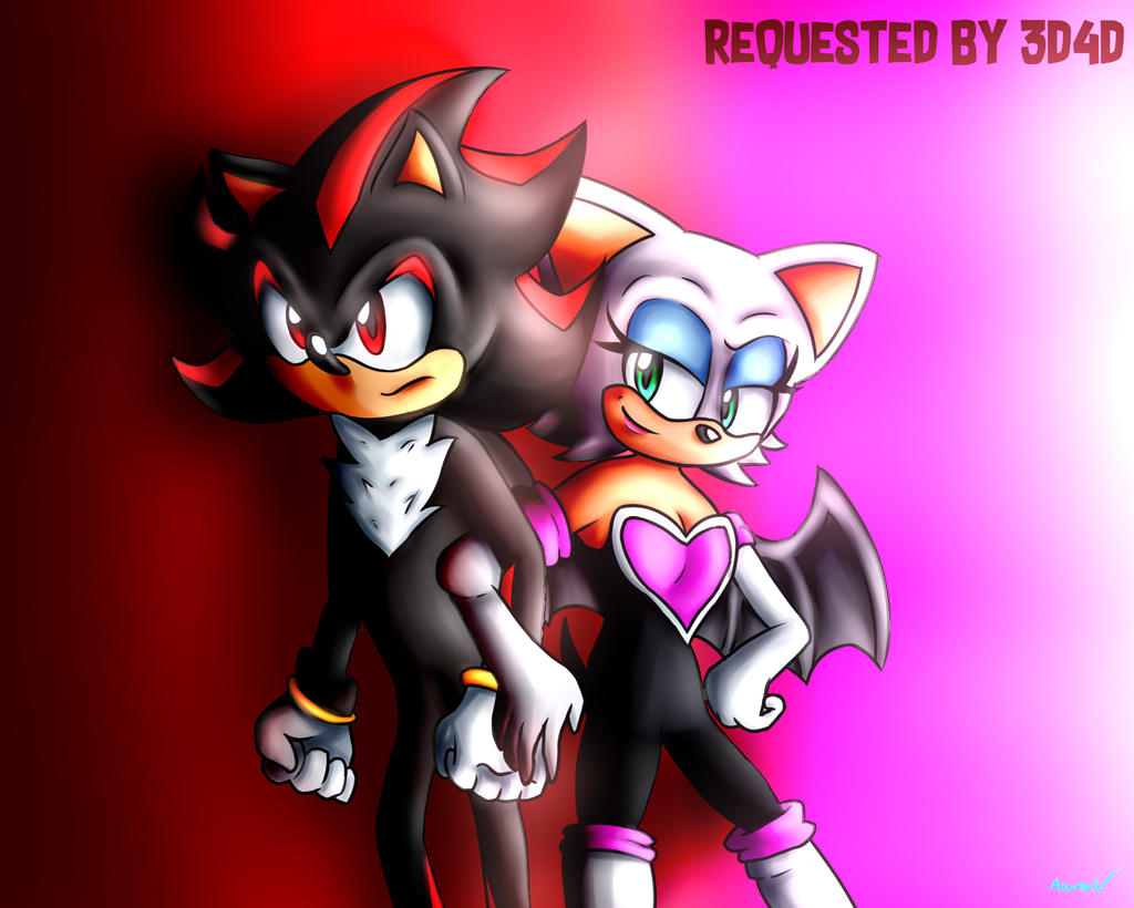 Shadow Rouge Wolf Shadow X Rouge by Emuleel-Arts on DeviantArt