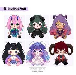 YCH Plushie batch 1