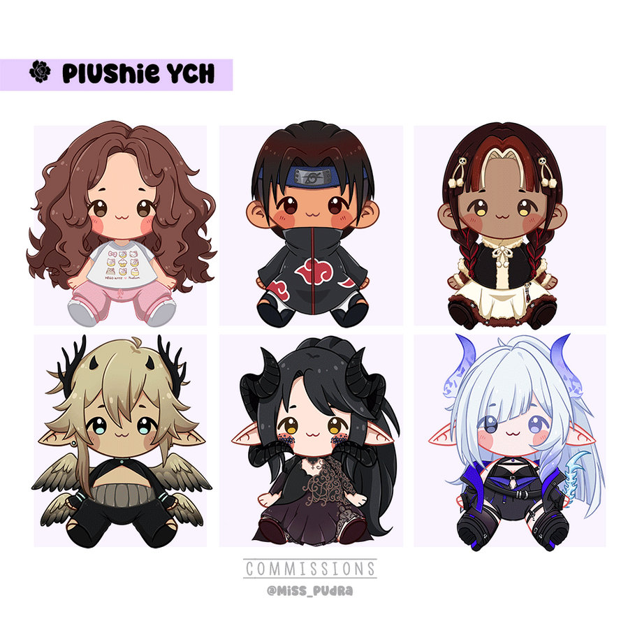 YCH Plushie batch 3