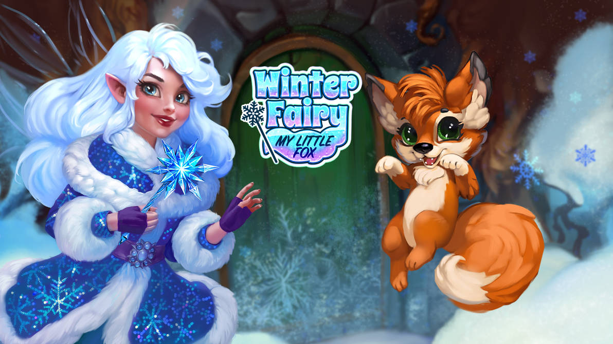 Winter Fairy my little fox by Ketka