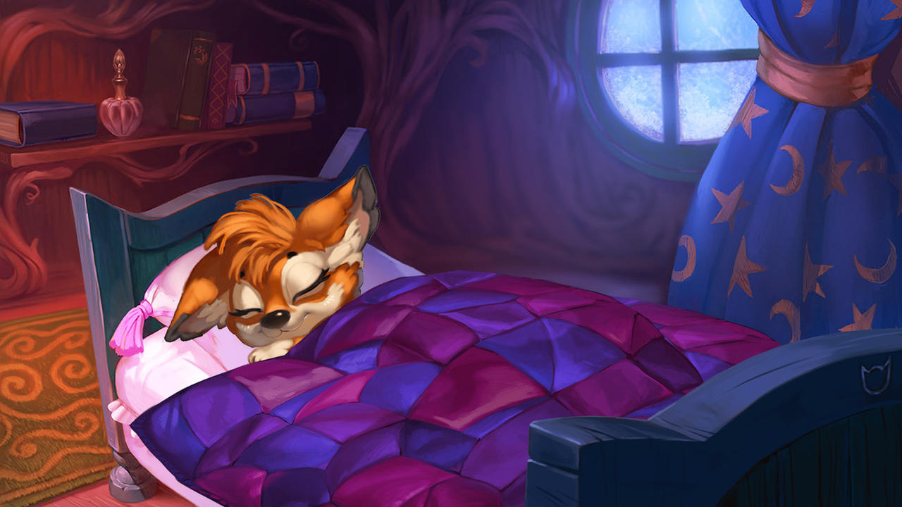 sleeping time by Ketka