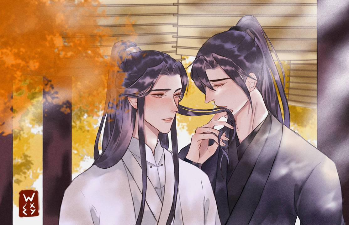 Husky And His White Cat Shizun By Wxy9697 On Deviantart