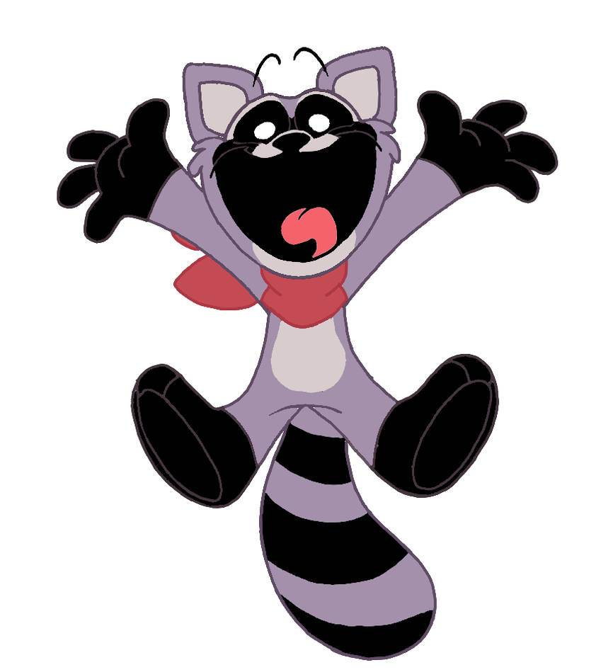 Indigo Racoon Pointing Rambley Racoon (Smiling Critters) Indigo Park by Sh4dowRoxy on DeviantArt