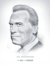 The Governator - Pencil on paper