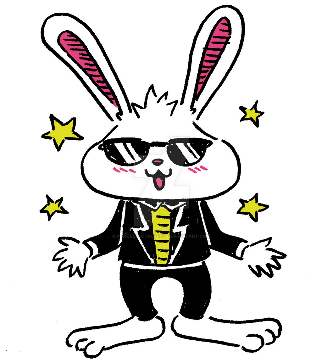 #001 Rock Bunny by peaceelectronics on DeviantArt
