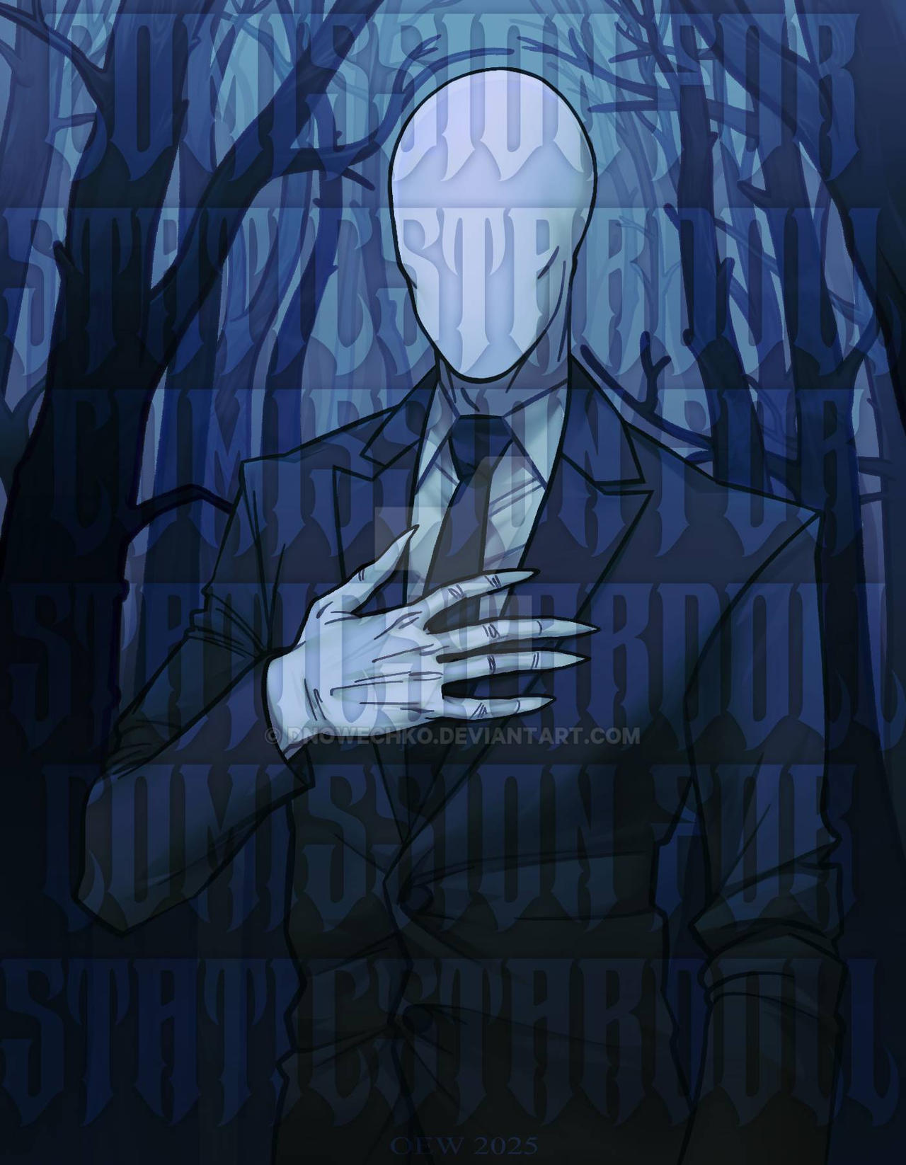 Commission Slenderman By Dnowechko On DeviantArt commission-slenderman-by-dnowechko-on-deviantart