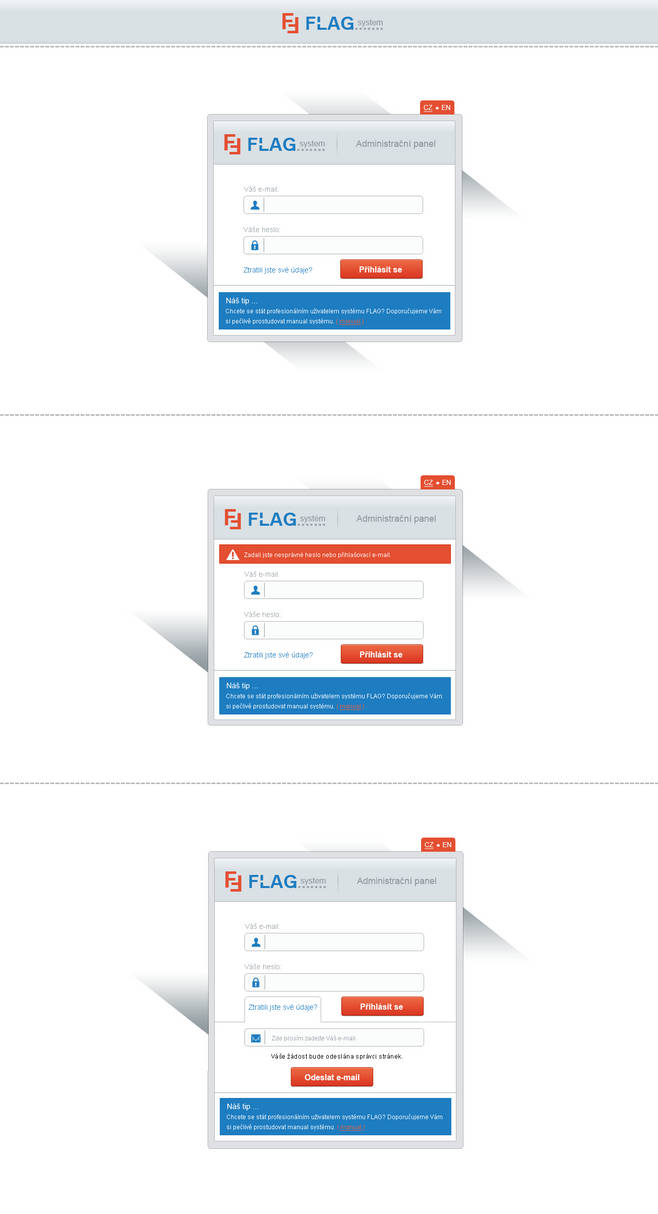 Flag Account Button Flag system - administration login by doskocil on DeviantArt