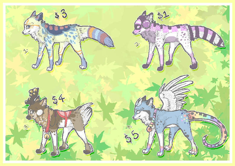 .: Mixed Adoptables :.