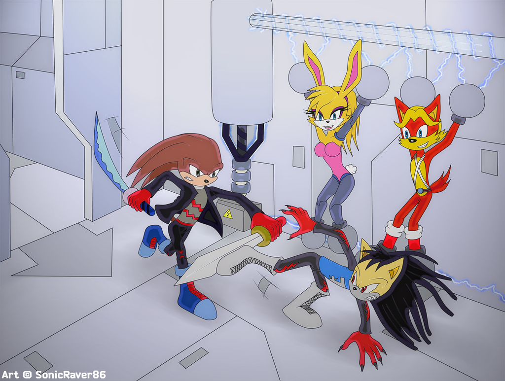 Rescue Of Bunnie And Antonie