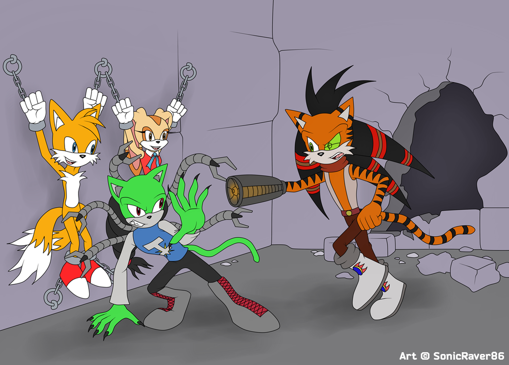 Rescue Of Tails And Cream