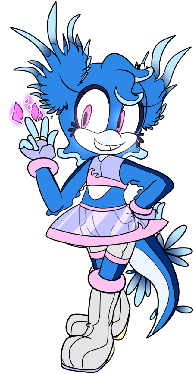 Aquamarine the sea slug